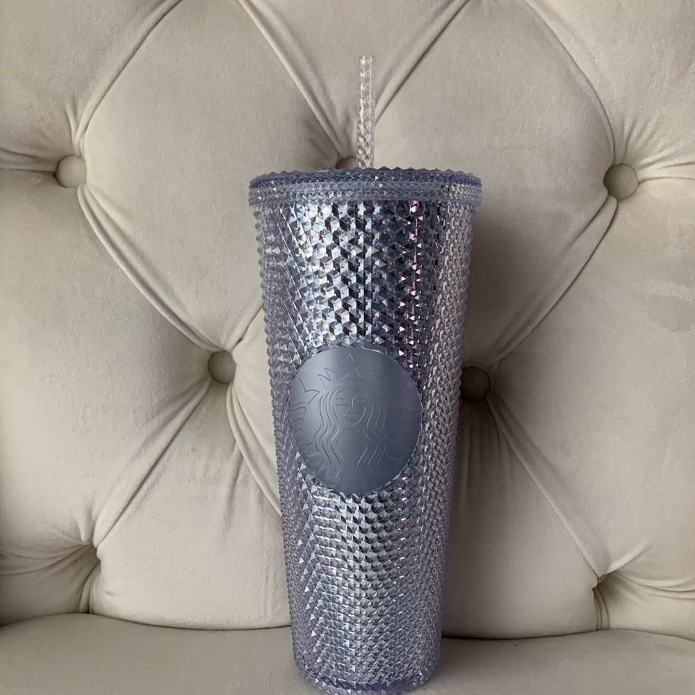 Starbucks silver tumbler